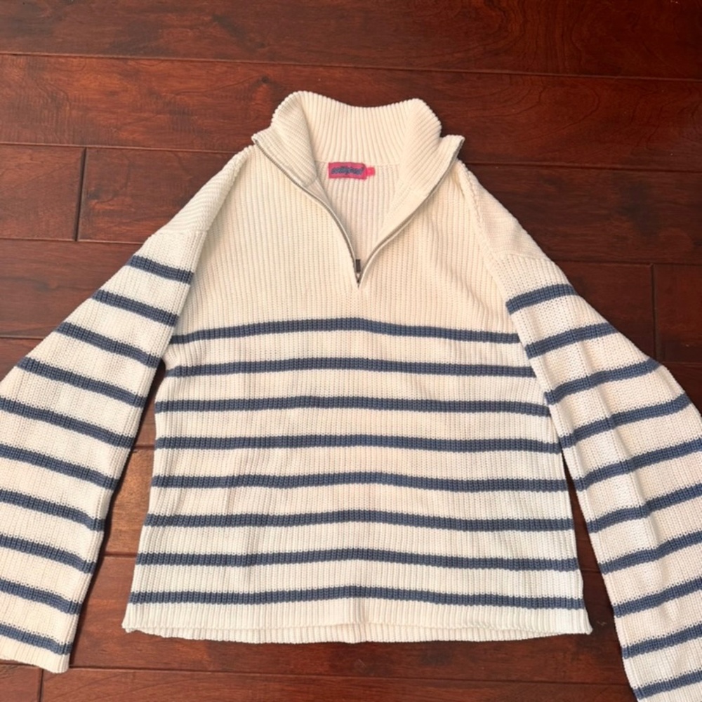 Edikted knit quarter zip